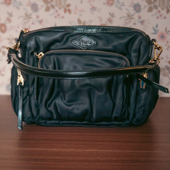 MZ Wallace Small Chelsea Crossbody- Black with Gold Hardware New Never Used - Picture 4 of 16